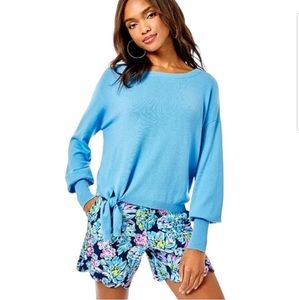 Lilly Pulitzer Blue Nariah Sweater Size Medium